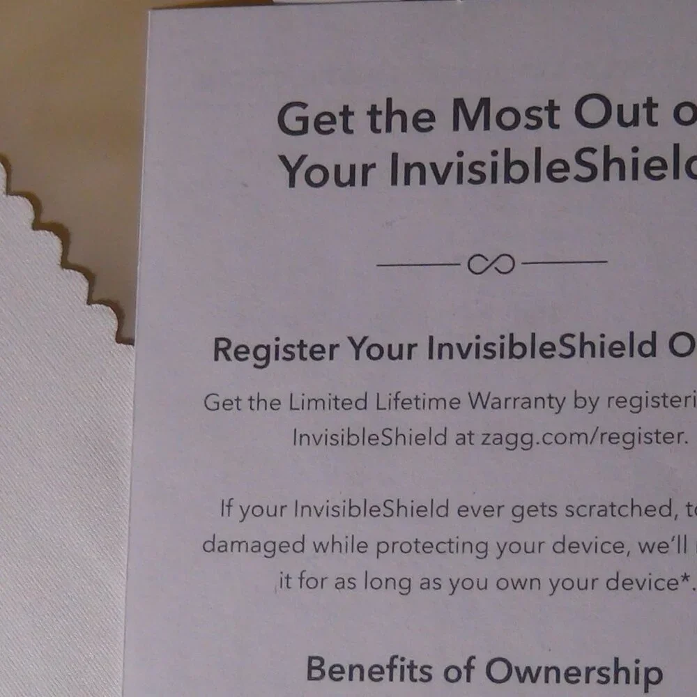 Zagg Invisible Shield Glass + Shield for 11